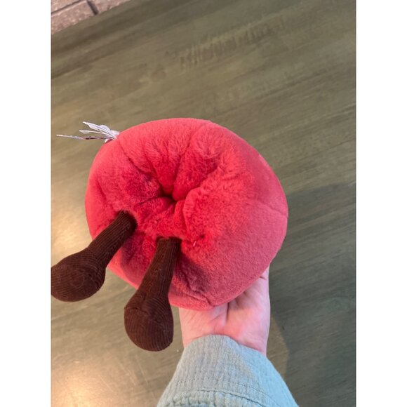 Amuseable Apple Plush Toy By Jellycat - Soft Red Plush With Cute Face & Dangly L - Picture 5 of 5